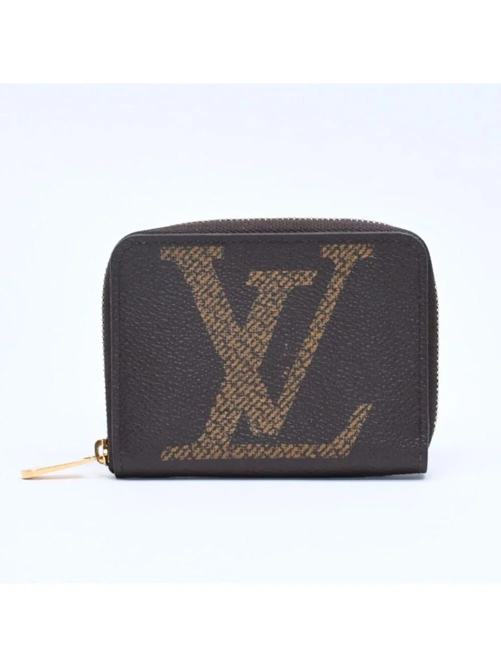 Louis Vuitton Zippy Coin Purse Monogram Giant Brown